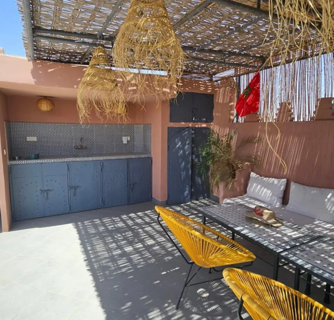 Prázdninový dům Riad Melilo Avec Piscine Chauffee Marakéš