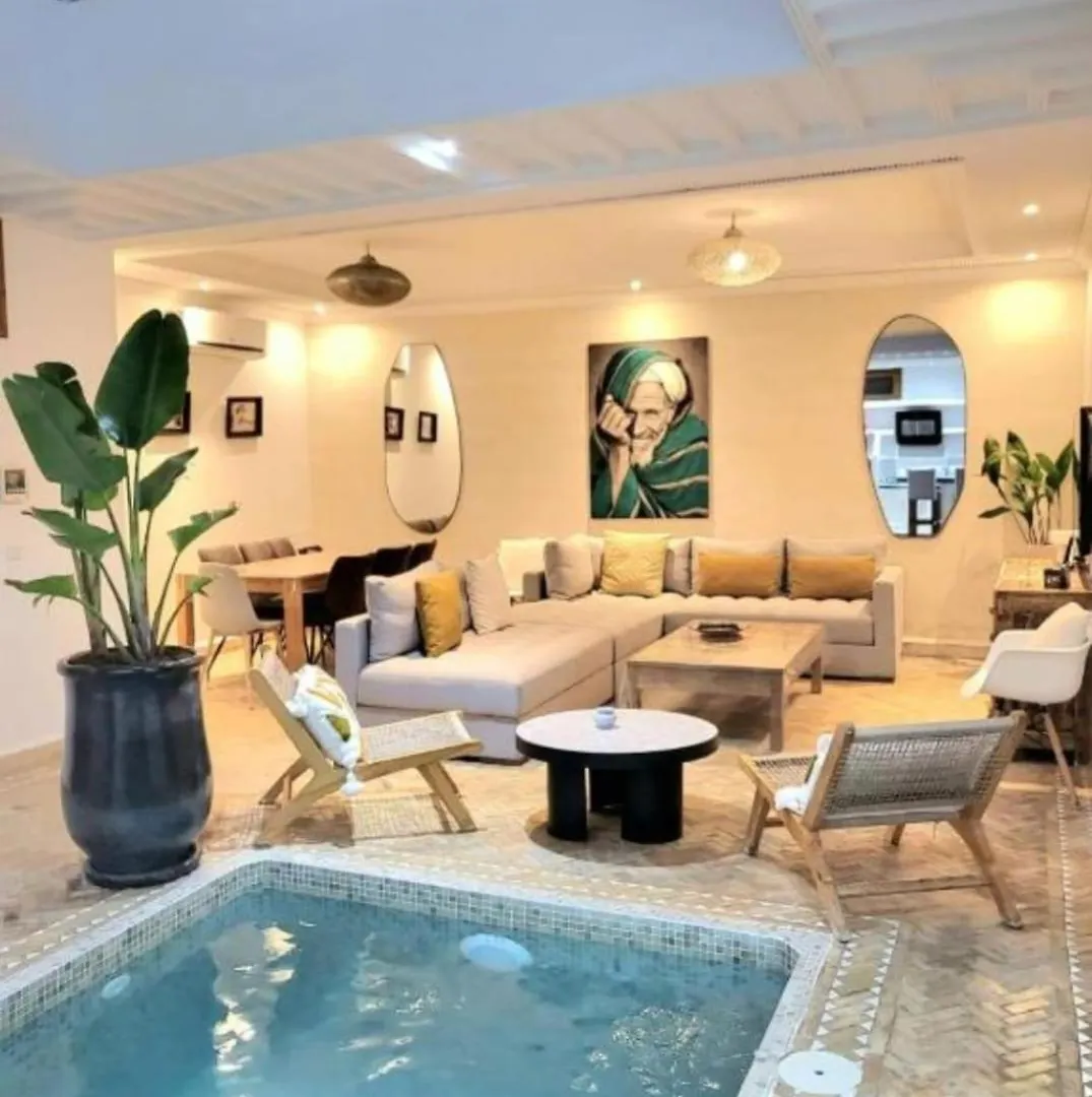 Riad Melilo Avec Piscine Chauffee Marakéš
