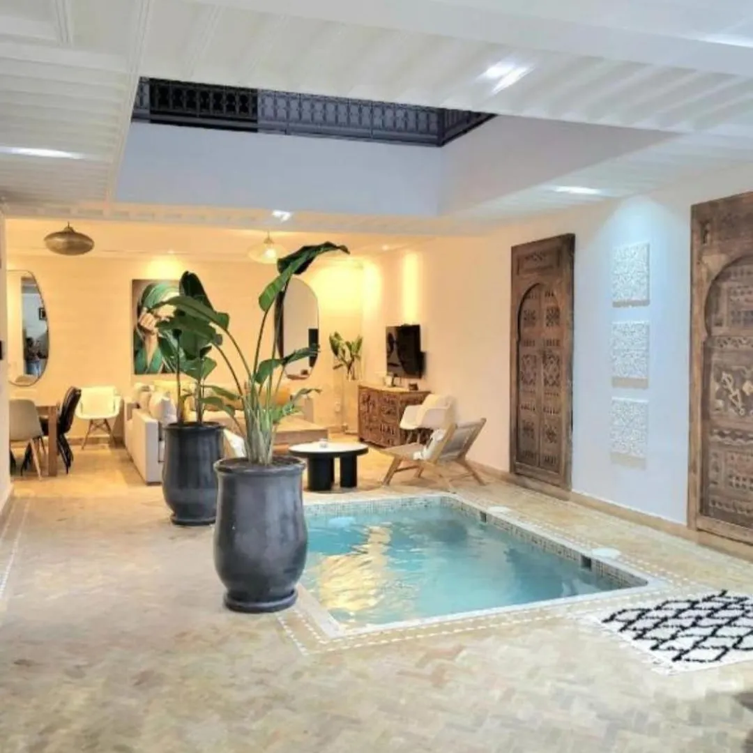 Riad Melilo Avec Piscine Chauffee Marakéš Prázdninový dům